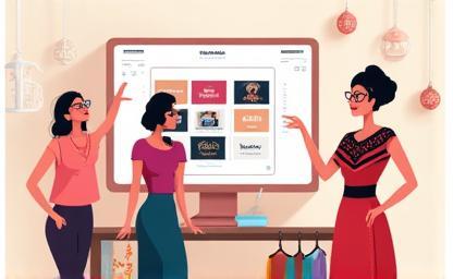 Thumbnail representing a blog post about Indian fashion trends for Fashionista Online